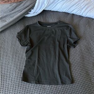 Black Crew Neck T-Shirt